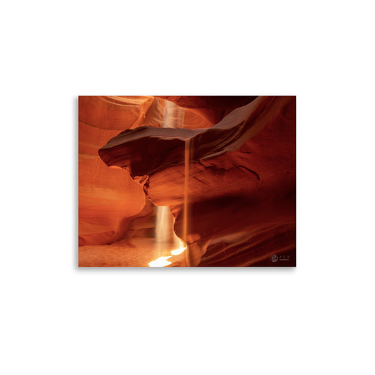 Shifting Sands: Lower Antelope Canyon - Photo paper poster