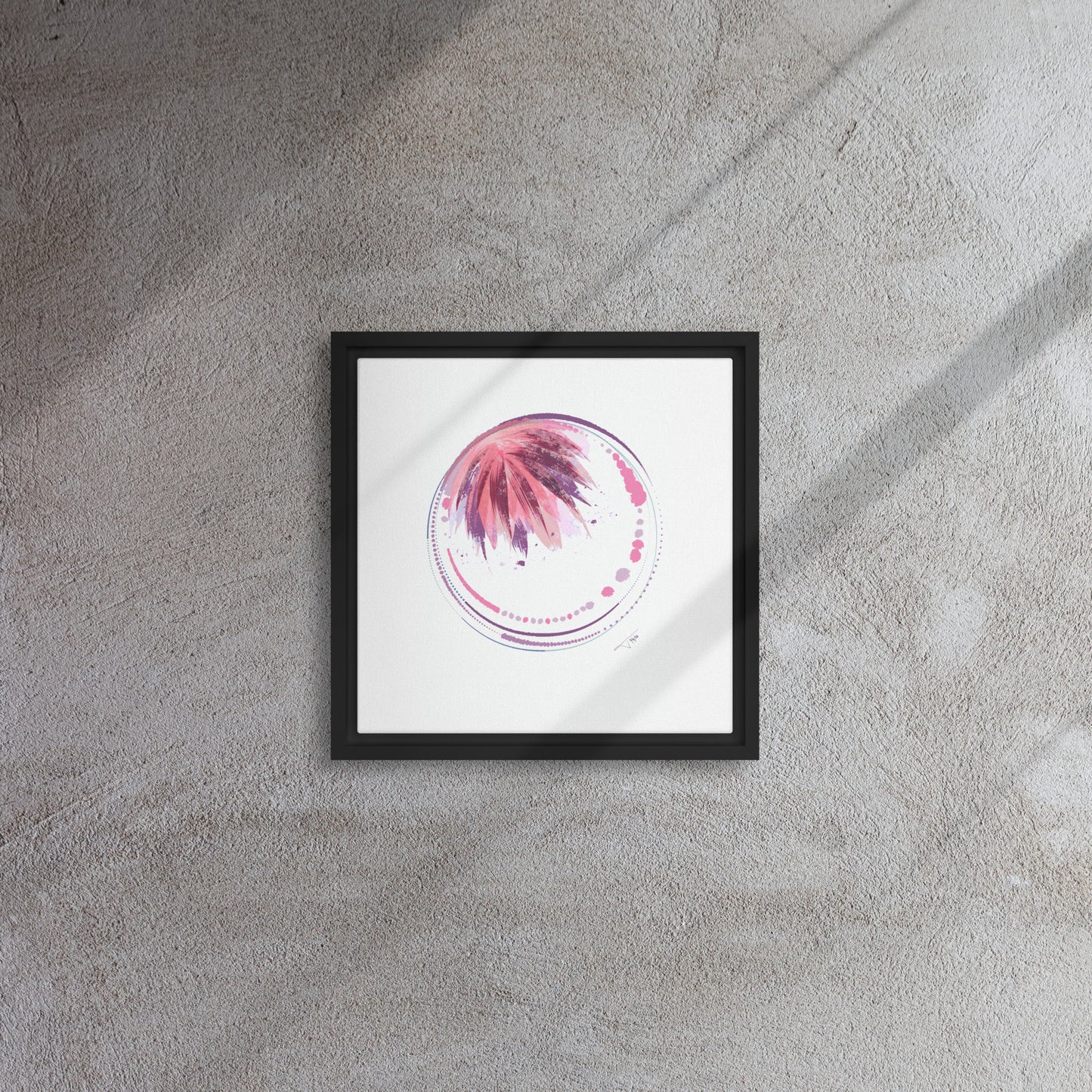 Cherry Blossom – Framed canvas