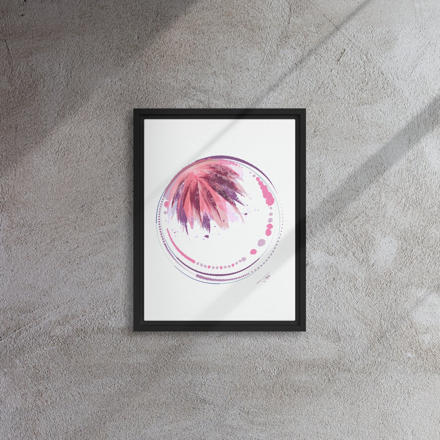 Cherry Blossom – Framed canvas