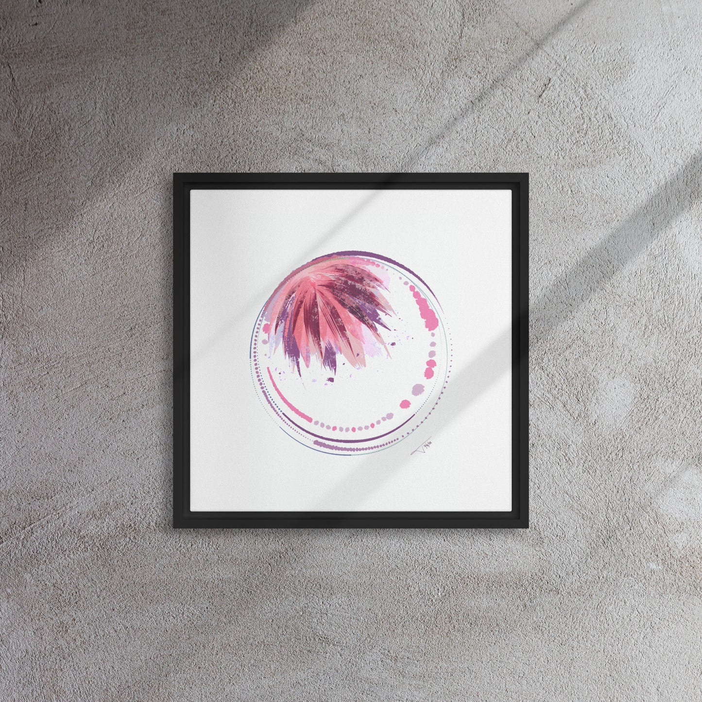 Cherry Blossom – Framed canvas