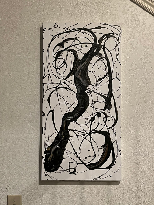 Oil Spill - Acrylic on Canvas