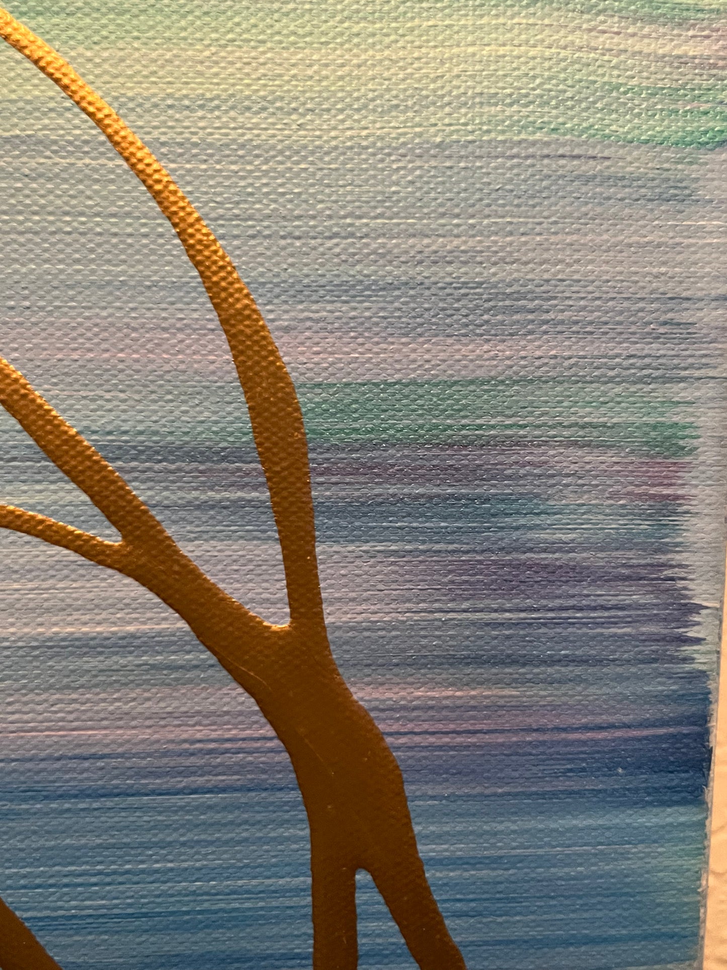 Pastel – Acrylic on Canvas