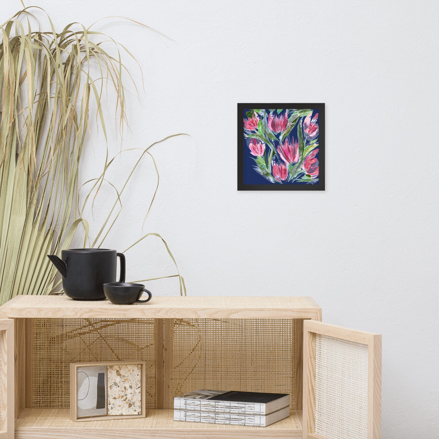 Tulips - Framed photo paper poster